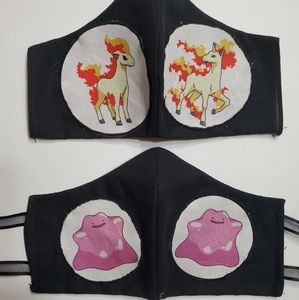 4 Kids Pokemon Face Masks